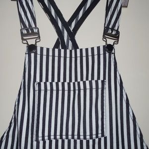 Forever 21 stripped jumpsuit